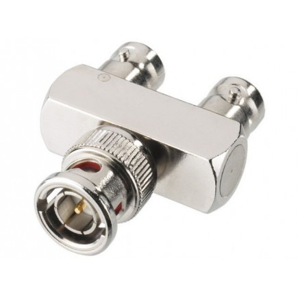 Monacor BNC-1160 Rozdzielacz BNC w kształcie Y, 75Ω